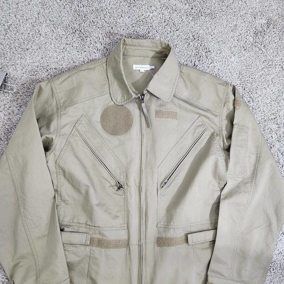 Good American Flight Suit Romper Women's Size 1 Postal Khaki New With Tags - Picture 10 of 16